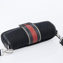 FENDI Zucca Canvas Mamma Baguette Shoulder Bag Black Silver 7VA472 Auth ka6701M-6