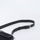 FENDI Zucca Canvas Mamma Baguette Shoulder Bag Black Silver 7VA472 Auth ka6701M-14