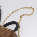 LOUIS VUITTON Monogram Reverse Camera Box Hand Bag M82465 LV Auth ka6702A-10