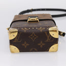 LOUIS VUITTON Monogram Reverse Camera Box Hand Bag M82465 LV Auth ka6702A-13
