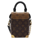 LOUIS VUITTON Monogram Reverse Camera Box Hand Bag M82465 LV Auth ka6702A-3