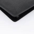 LOUIS VUITTON Epi Montaigne 27 Clutch Bag Black M52652 LV Auth ka6704-16