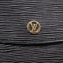 LOUIS VUITTON Epi Montaigne 27 Clutch Bag Black M52652 LV Auth ka6704-17