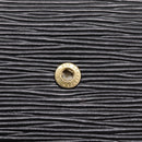 LOUIS VUITTON Epi Montaigne 27 Clutch Bag Black M52652 LV Auth ka6704-8