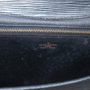 LOUIS VUITTON Epi Montaigne 27 Clutch Bag Black M52652 LV Auth ka6704-18