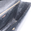 LOUIS VUITTON Epi Montaigne 27 Clutch Bag Black M52652 LV Auth ka6704-19