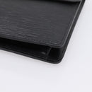 LOUIS VUITTON Epi Montaigne 27 Clutch Bag Black M52652 LV Auth ka6704-7