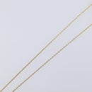 GIVENCHY Necklace Metal 4 Set Gold Tone Silver Auth ka6706-13