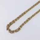 GIVENCHY Necklace Metal 4 Set Gold Tone Silver Auth ka6706-24