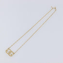 GIVENCHY Necklace Metal 4 Set Gold Tone Silver Auth ka6706-28