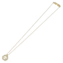 GIVENCHY Necklace Metal 4 Set Gold Tone Silver Auth ka6706-3