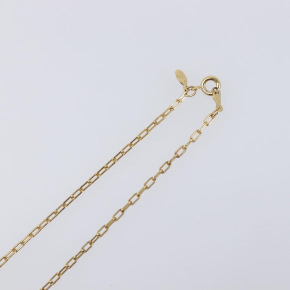 GIVENCHY Necklace Metal 4 Set Gold Tone Silver Auth ka6706