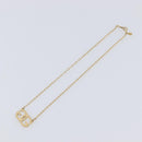 GIVENCHY Necklace Metal 4 Set Gold Tone Silver Auth ka6706-34