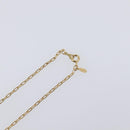 GIVENCHY Necklace Metal 4 Set Gold Tone Silver Auth ka6706-39