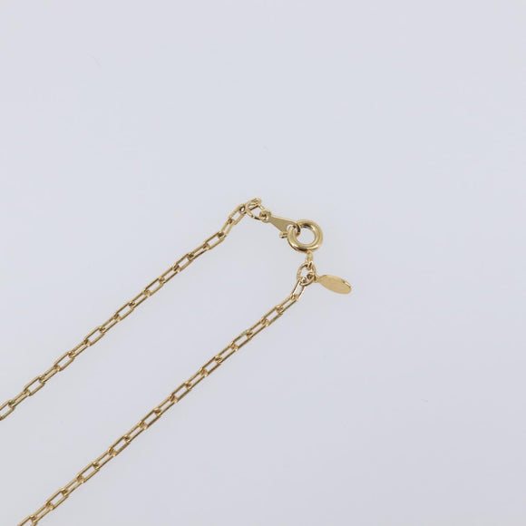 GIVENCHY Necklace Metal 4 Set Gold Tone Silver Auth ka6706