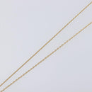 GIVENCHY Necklace Metal 4 Set Gold Tone Silver Auth ka6706-5