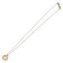 GIVENCHY Necklace Metal 4 Set Gold Tone Silver Auth ka6706-8
