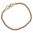 Christian Dior Bracelet Metal Gold Tone Auth ka6709-1