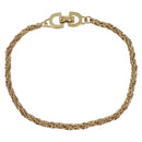 Christian Dior Bracelet Metal Gold Tone Auth ka6709-2
