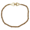 Christian Dior Bracelet Metal Gold Tone Auth ka6709-7