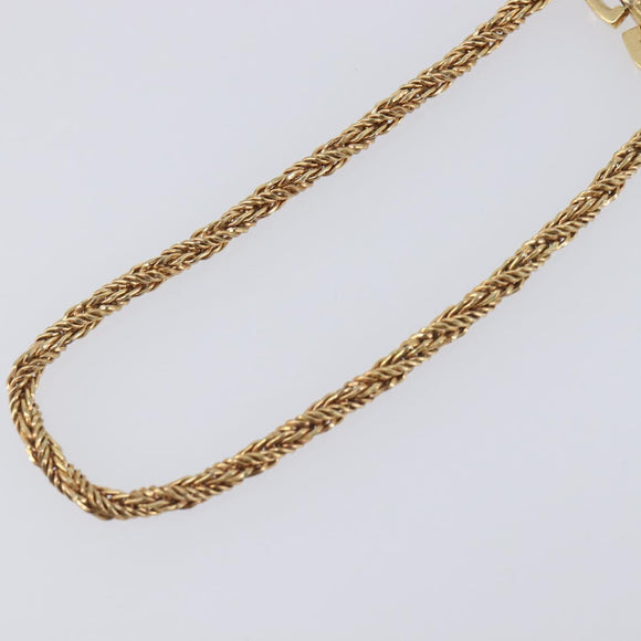 Christian Dior Bracelet Metal Gold Tone Auth ka6709
