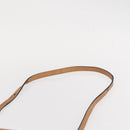 Chloe Etel Hand Bag Leather 2way Brown Gold Auth ka671-10