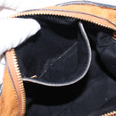 Chloe Etel Hand Bag Leather 2way Brown Gold Auth ka671-22