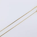 Christian Dior Necklace Metal Gold Tone Auth ka6711-15