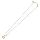 Christian Dior Necklace Metal Gold Tone Auth ka6711-2
