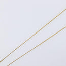 Christian Dior Necklace Metal Gold Tone Auth ka6711-5