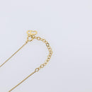 Christian Dior Necklace Metal Gold Tone Auth ka6711-7