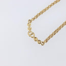 Christian Dior Necklace Metal Gold Tone Auth ka6712-10