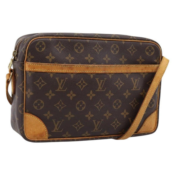 LOUIS VUITTON Monogram Trocadero 30 Shoulder Bag M51272 LV Auth ka6719