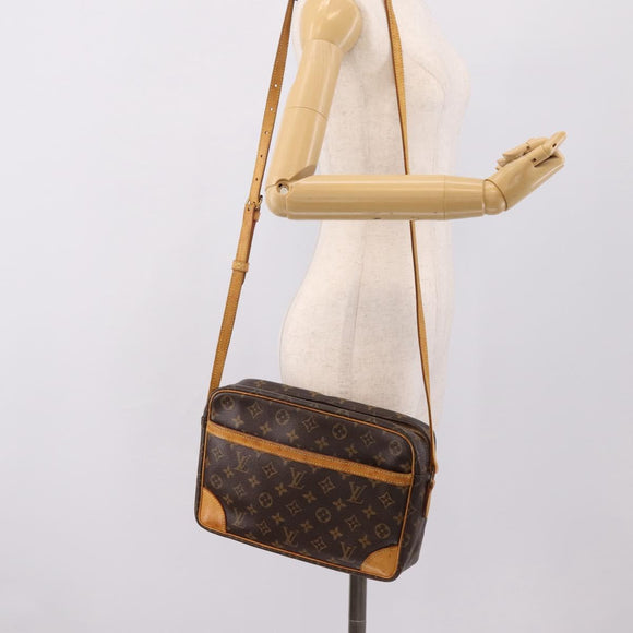 LOUIS VUITTON Monogram Trocadero 30 Shoulder Bag M51272 LV Auth ka6719