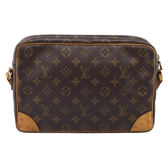 LOUIS VUITTON Monogram Trocadero 30 Shoulder Bag M51272 LV Auth ka6719