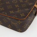 LOUIS VUITTON Monogram Compiegne 23 Clutch Bag M51847 LV Auth ka672-15