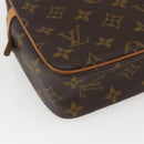 LOUIS VUITTON Monogram Compiegne 23 Clutch Bag M51847 LV Auth ka672-16