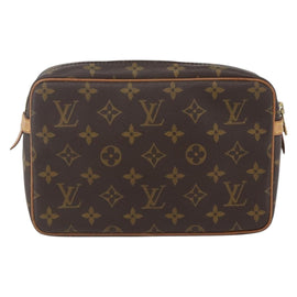 LOUIS VUITTON Monogram Compiegne 23 Clutch Bag M51847 LV Auth ka672 - 0