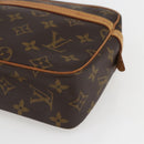LOUIS VUITTON Monogram Compiegne 23 Clutch Bag M51847 LV Auth ka672-7