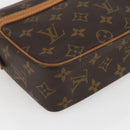 LOUIS VUITTON Monogram Compiegne 23 Clutch Bag M51847 LV Auth ka672-14