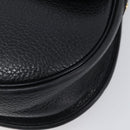 Christian Dior Shoulder Bag Leather Black Gold Tone Auth ka6720-10