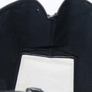 Balenciaga Navy Cabas S Tote Bag Canvas White Black 339933 Auth ka6724A-18
