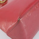 LOUIS VUITTON Monogram Vernis Reade PM Hand Bag Fran Boise M9132F LV Auth ka6729-17