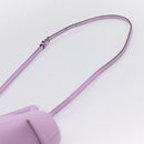FENDI First Small Bag Shoulder Bag Leather Purple Silver 8BP129 Auth ka6730M-10