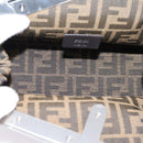 FENDI First Small Bag Shoulder Bag Leather Purple Silver 8BP129 Auth ka6730M-19