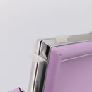 FENDI First Small Bag Shoulder Bag Leather Purple Silver 8BP129 Auth ka6730M-8