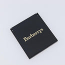 Burberrys Hand Bag Leather Black Gold Tone Auth ka6735-27
