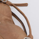 GUCCI Miss GG Hand Bag Leather Brown Silver 323675 Auth ka6739-14