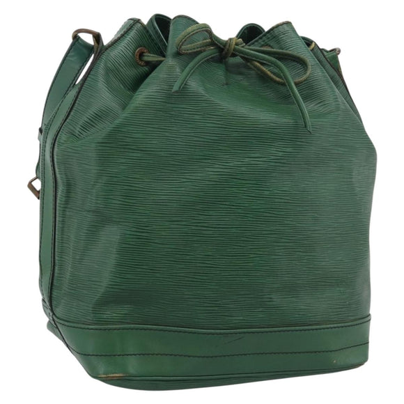 LOUIS VUITTON Epi Noe Shoulder Bag Green M44004 LV Auth ka6743