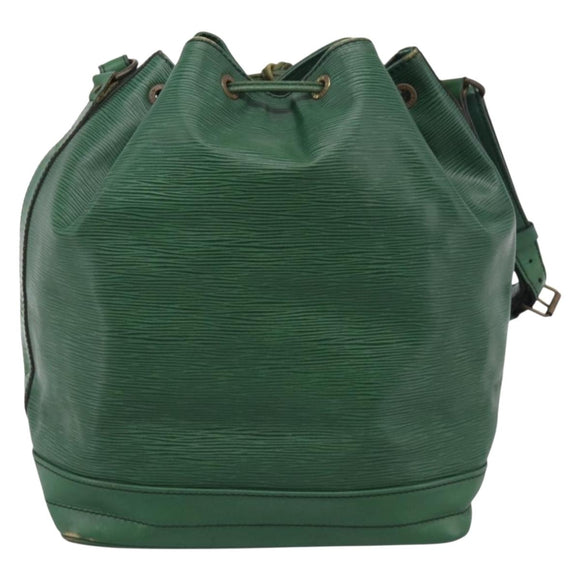 LOUIS VUITTON Epi Noe Shoulder Bag Green M44004 LV Auth ka6743